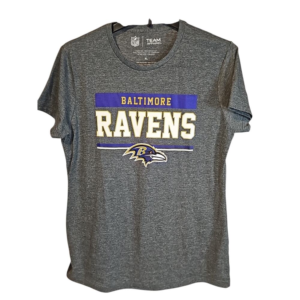 NWT Baltimore Ravens Youth Short Sleeve T-Shirt – NFL Team Apparel – Sz XL